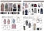develop a womenswear fashion collection and tech packs